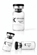 Kraveon Labs Hexarelin 2mg vial triptych