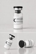Kraveon Labs N-Acetyl Epitalon amidate 5mg black-cap vial triptych