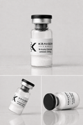 Kraveon Labs N-Acetyl Selank amidate 30mg black cap vial triptych