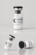 Kraveon Labs Thymalin 10mg black-cap vial triptych
