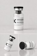 Kraveon Labs Thymosin Alpha-1 5mg black-cap vial triptych